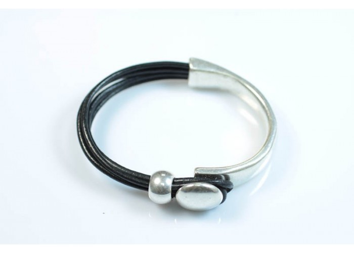 Pulsera botón liso 42mm...