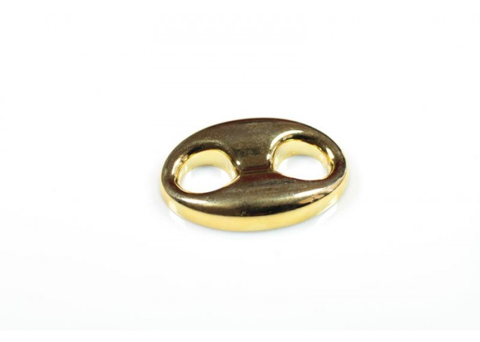 Calabrote oval hueco 55mm ORO