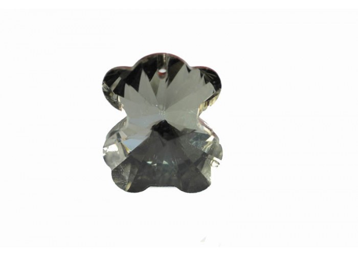 Colgante oso cristal 30x25 mm