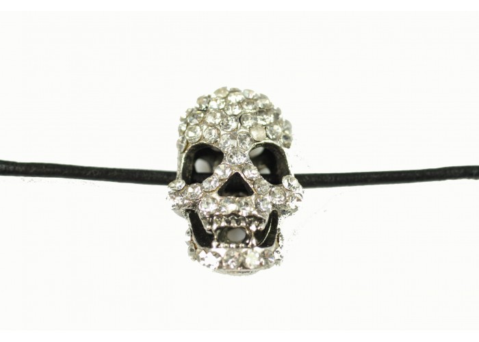 Pasador calavera cristal...