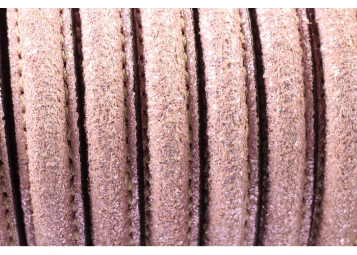 Cuero media caña rosa...