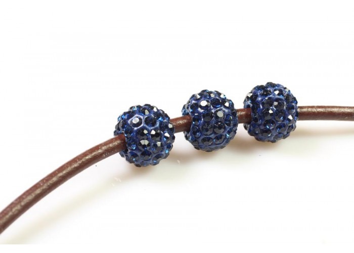 Bola strass 12mm interior...