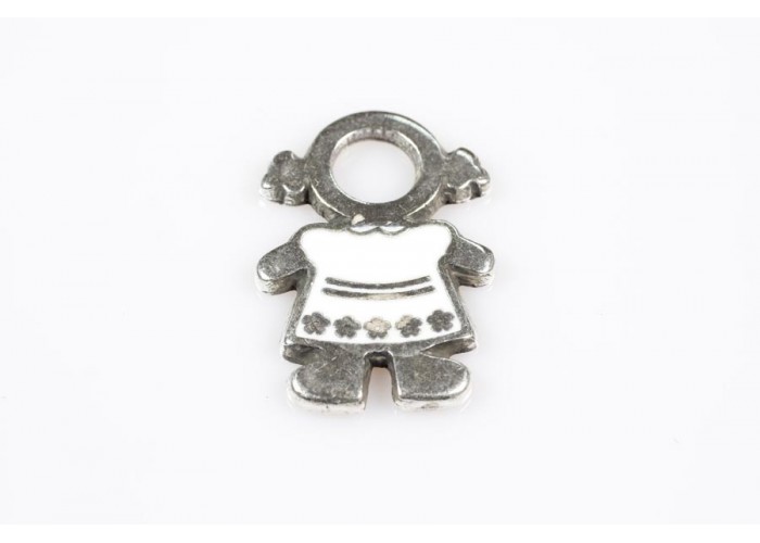 Colgante niña comunión 22x15mm