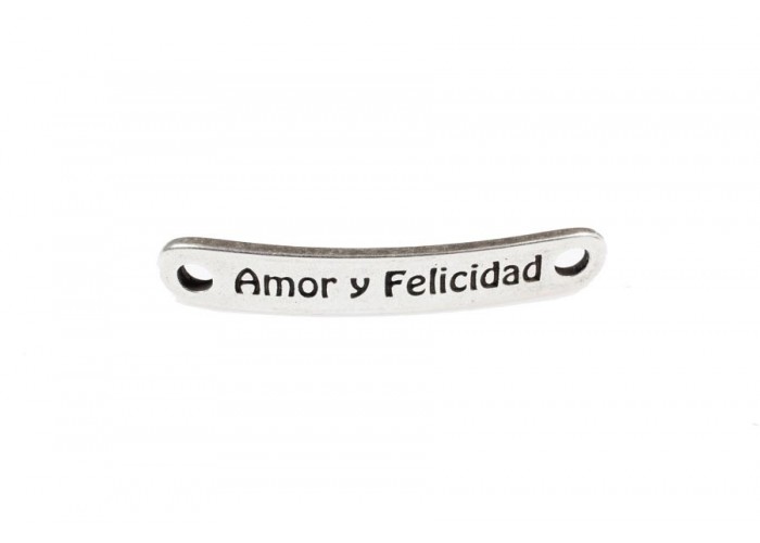 Pulsera frase "amor y...