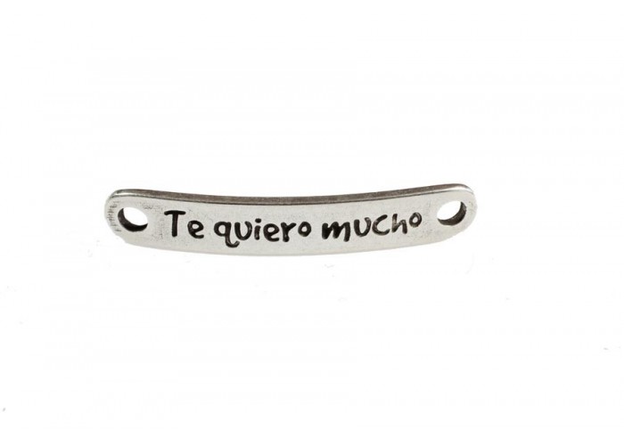 Pulsera frase "te quiero...