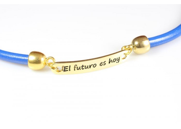 Pulsera frase "el futuro es...