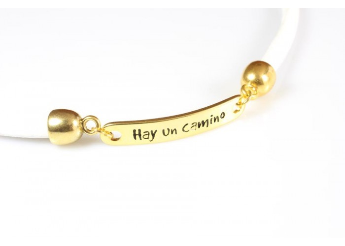 Pulsera frase "hay un...