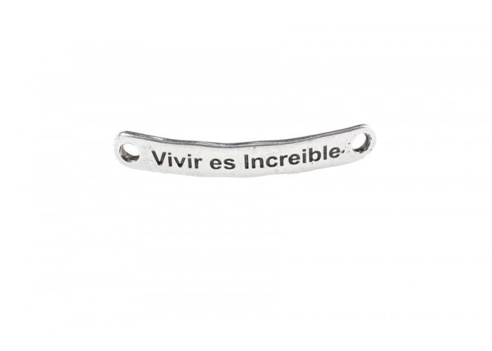 Pulsera frases (vivir es...