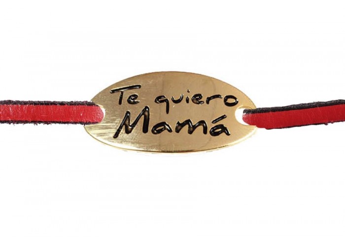Chapa oval (Te Quiero Mama)...