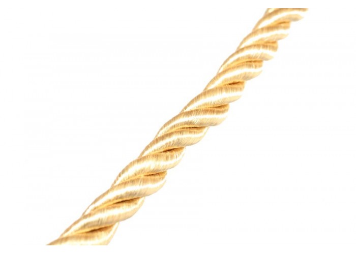 Cordón seda torzada 7mm...