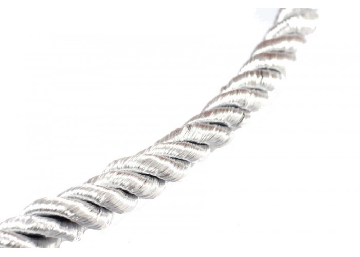 Cordón seda torzada 7mm...