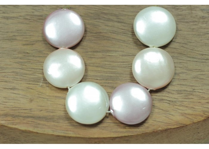 Tira perla de nácar plana...