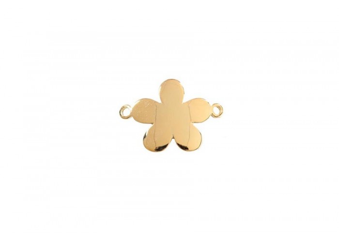 Conector dos aros flor...