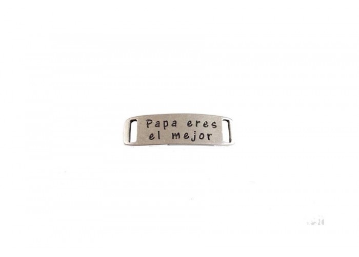 Chapa pulsera frase (Papa...