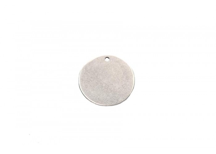 Colgante medalla lisa 35mm