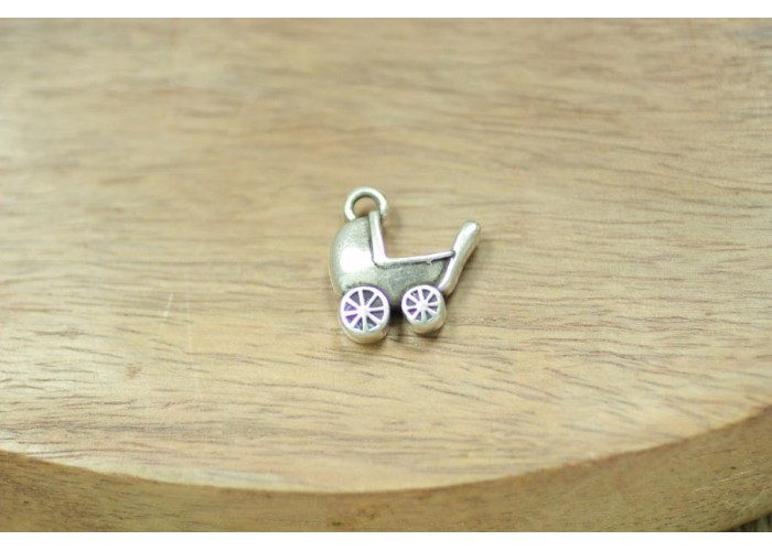 Colgante Carrito de bebe 15mm