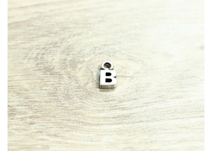 Colgante letra "B" 12mm