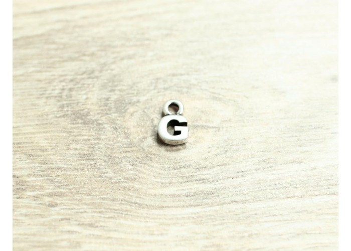 Colgante letra "G" 12mm