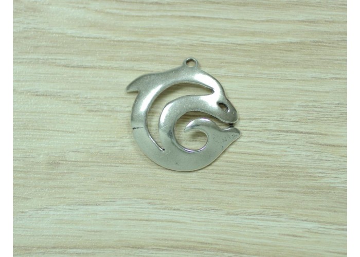 Colgante Delfín 37mm pase 3mm