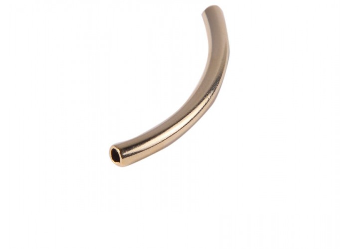 Tubo curvo liso 45mm 2.5mh ORO