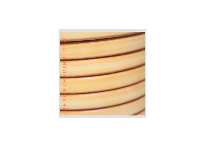 Cuero regaliz 10x7mm hueco...