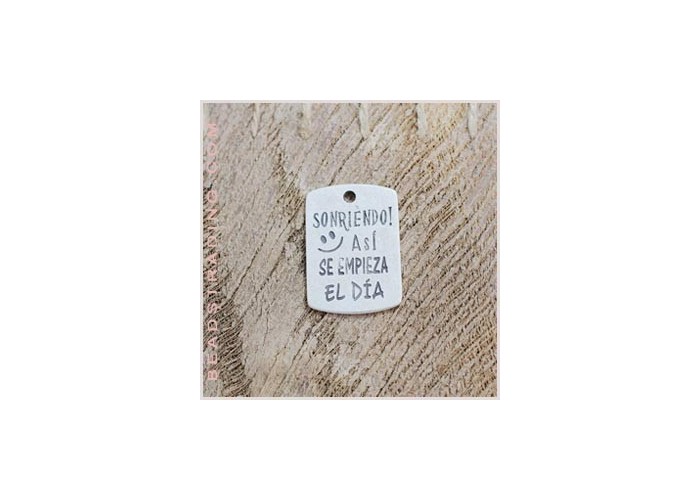 Colgante frase 36x25mm...