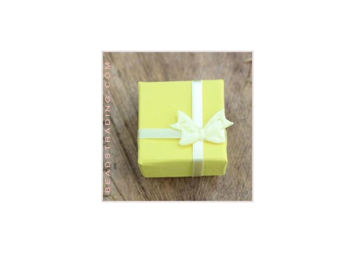 Caja para anillo con lazo...