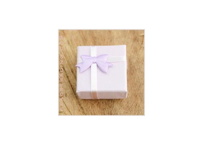 Caja para anillo con lazo...