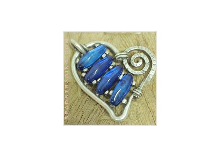 Colgante corazón 60x65mm...