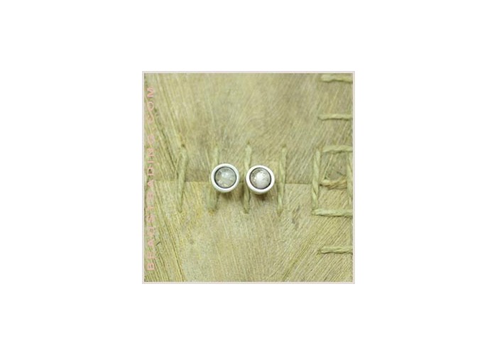 Pendiente redondo Resina...