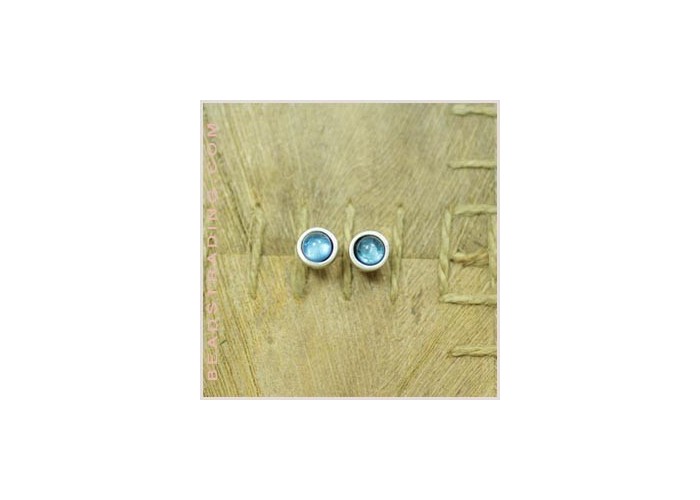 Pendiente redondo Resina...