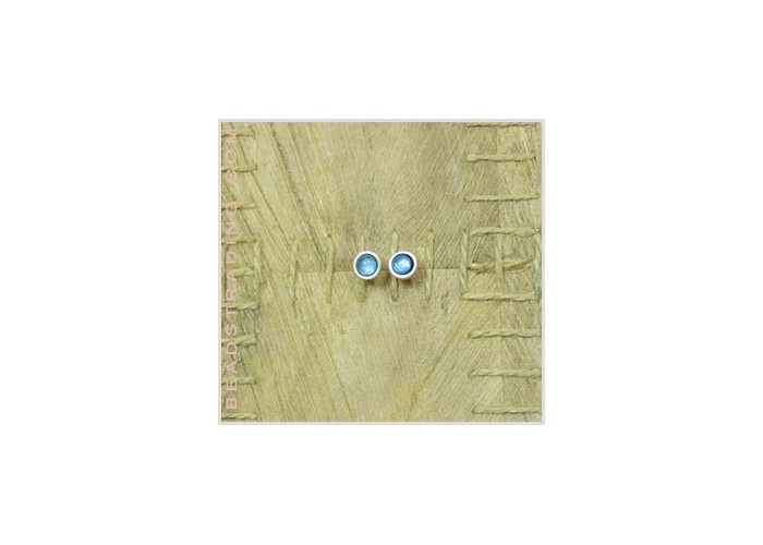 Pendiente redondo Resina...