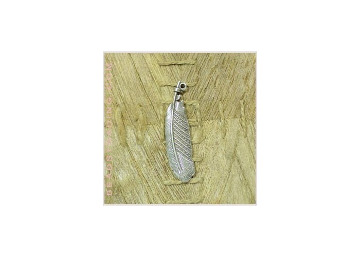 Colgante Pluma labrada 68 x...