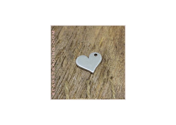 Colgante Corazón liso 18x15 mm