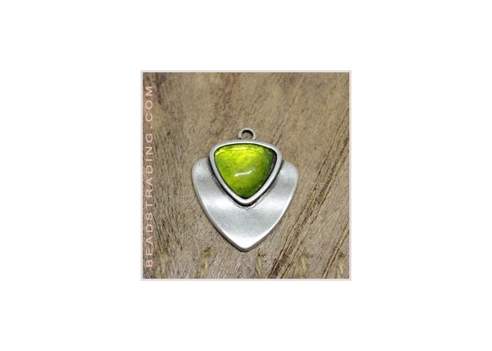 Colgante Resina Triangulo...