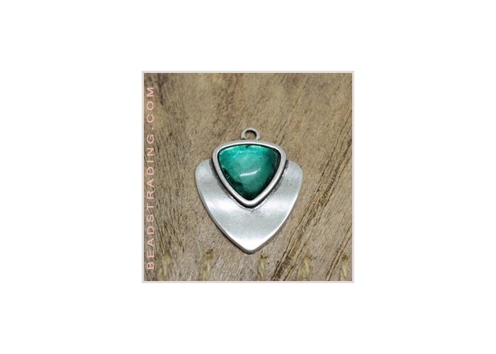 Colgante Resina Triangulo...