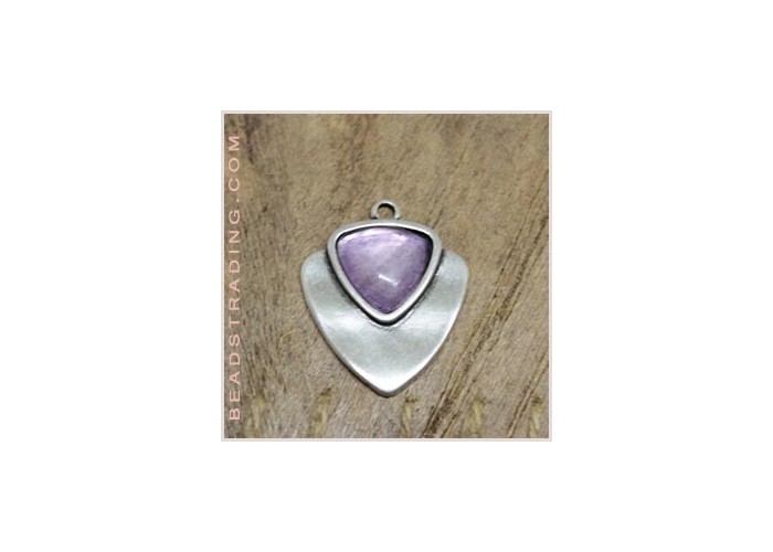 Colgante Resina Triangulo...