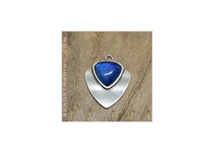 Colgante Resina Triangulo...