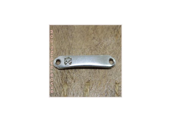 Chapa dibujo buho 41 x 9 mm...