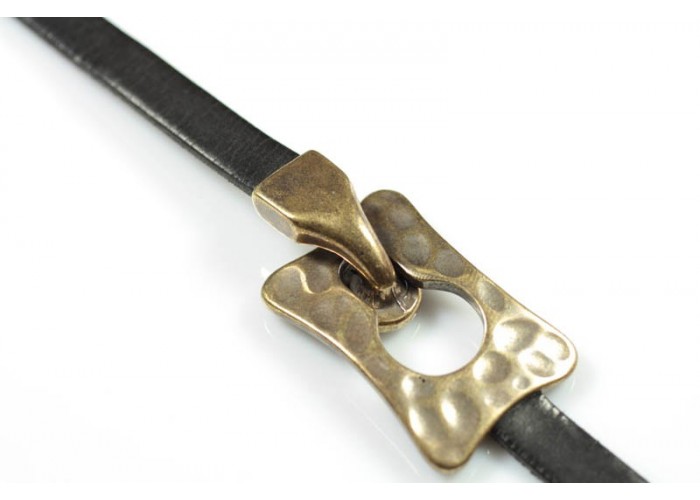 Cierre cuadrado con gancho...