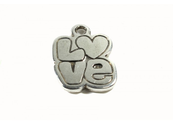 Colgante Love 15 x 21 mm