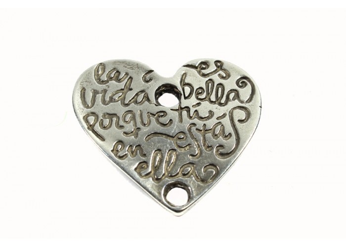 Colgante pasador corazón...