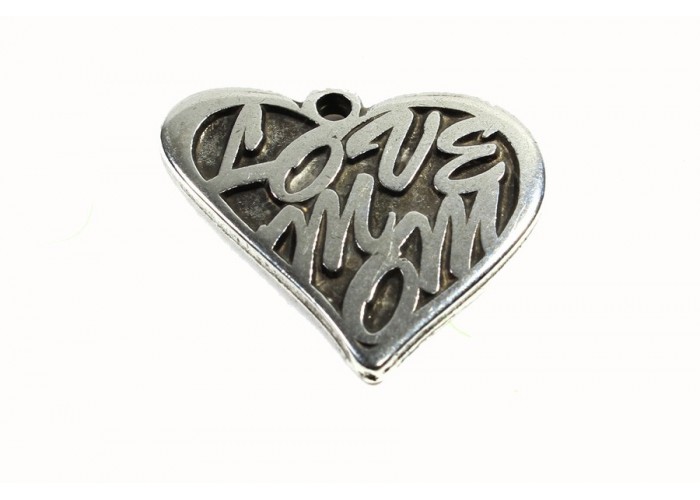 Colgante corazón *Love Mom*...