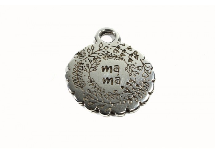 Colgante mamá hojas 28 mm