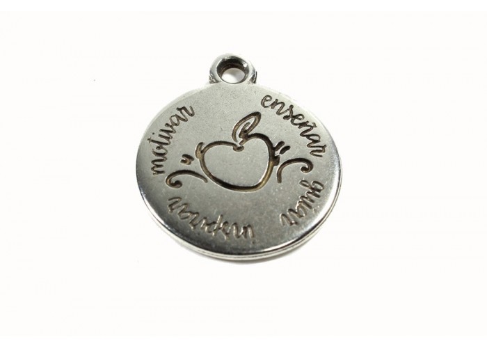 Colgante medalla Enseñar,...