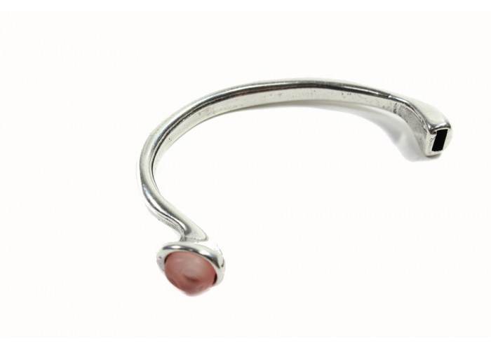 Media pulsera Resina Rosa...