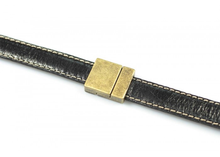 Cierre Oro Viejo imán plano...