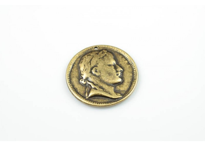 Colgante moneda cesar 38mm...