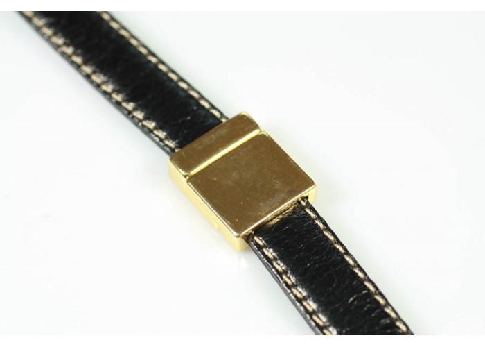 Cierre imán plano color oro...