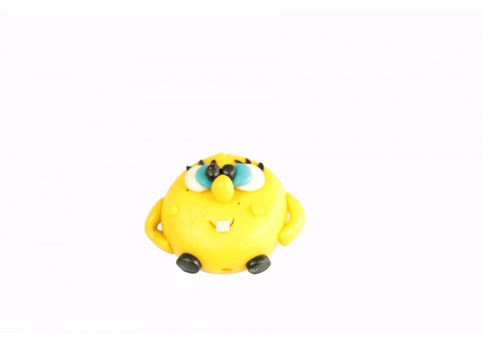 Colgante fimo 3D esponja 20mm